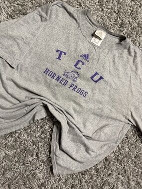 2000s Adidas TCU Horned Frogs Shirt
